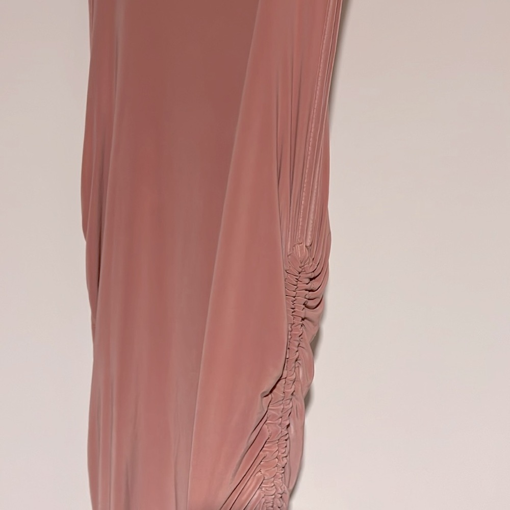 Missguided High Neck Ruched Dress - Picture 8 of 9